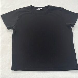 Cotton On Black Crew Neck Short Sleeve Tee